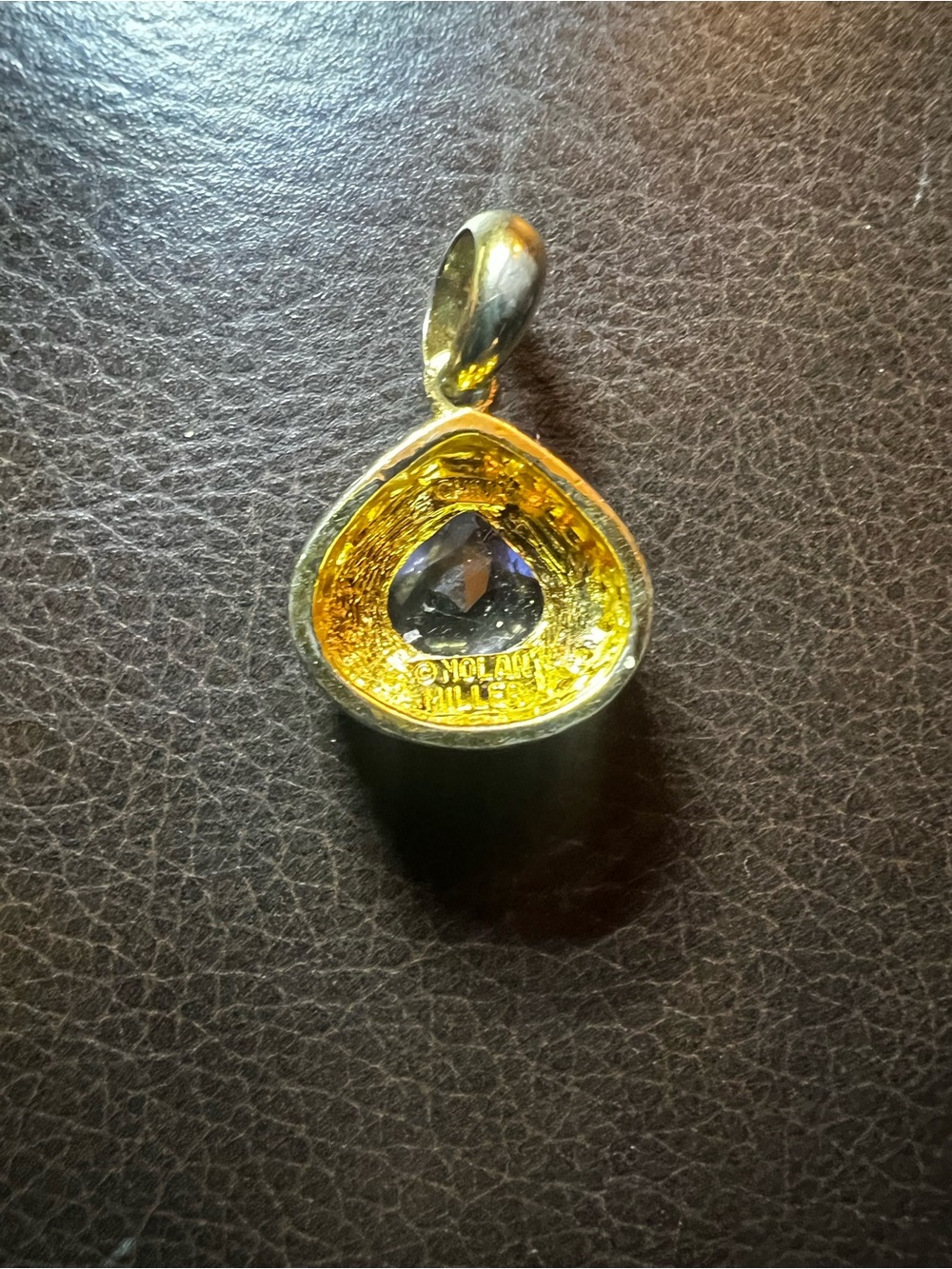 Nolan Miller Amethyst Necklace Pendant - Picture 2 of 2